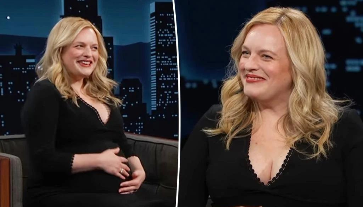 The Veil Actress Elisabeth Moss Not Ready To Reveal The Father's Name ...