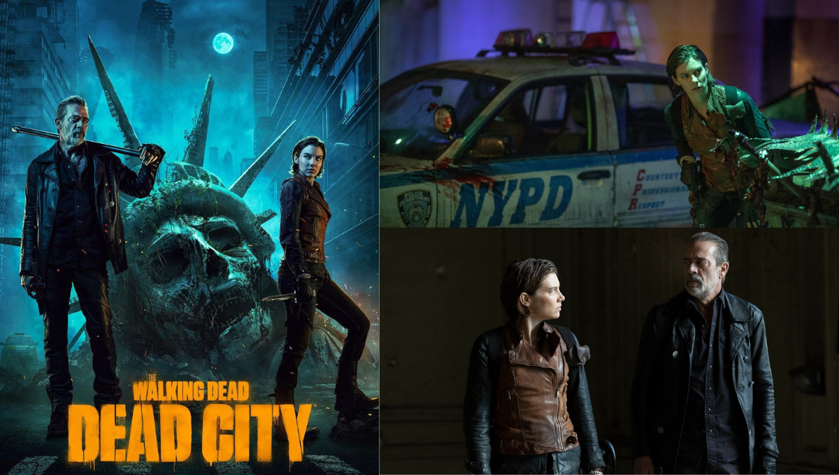 The Walking Dead Star Maggie Rhee (Lauren Cohan) With Negan (Jeffery Dean Morgan) The Walking Dead Star Maggie Rhee (Lauren Cohan) With Negan (Jeffery Dean Morgan)