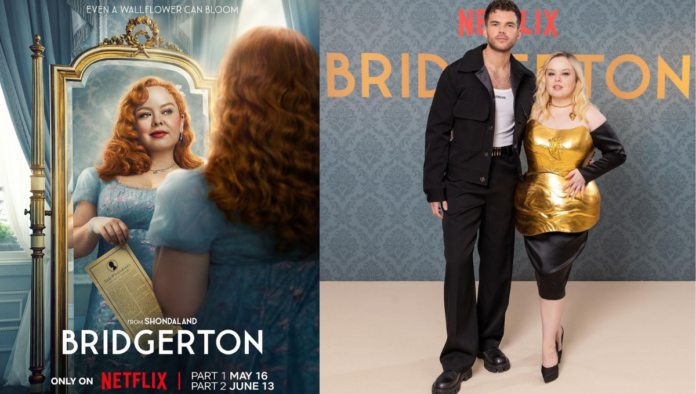 Bridgerton stars Luke Newton and Nicola Coughlan At London’s Fashionable Set On April 12, 2024 Bridgerton stars Luke Newton and Nicola Coughlan At London’s Fashionable Set On April 12, 2024