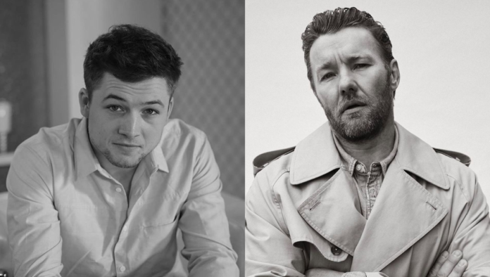 Welsh actor Taron Egerton and Australian actor and filmmaker Joel Edgerton Welsh actor Taron Egerton and Australian actor and filmmaker Joel Edgerton