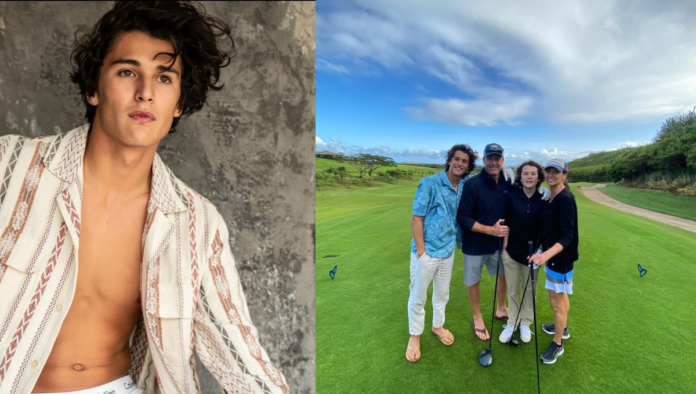 American Actor, Liam Woodrum With His Family American Actor, Liam Woodrum With His Family