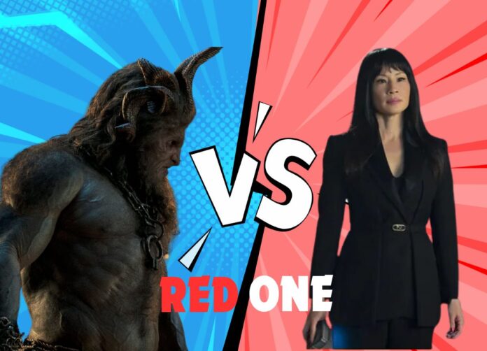 Krampus vs Lucy Liu Who Will Be The True Villain In Red One Krampus vs Lucy Liu: Who Will Be The True Villain In "Red One"