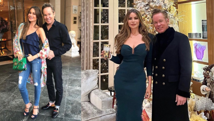 Late Barry Peele With His Best Friend Sofia Vergara Late Barry Peele With His Best Friend Sofia Vergara