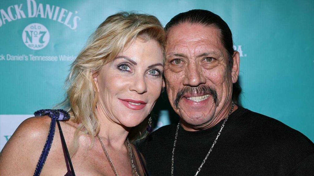 Danny Trejo and his fourth wife, Debbie Shreve.