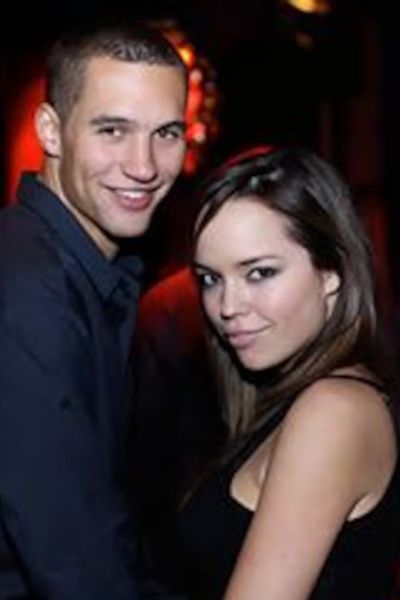 Grady Sizemore and his wife Brittany Binger