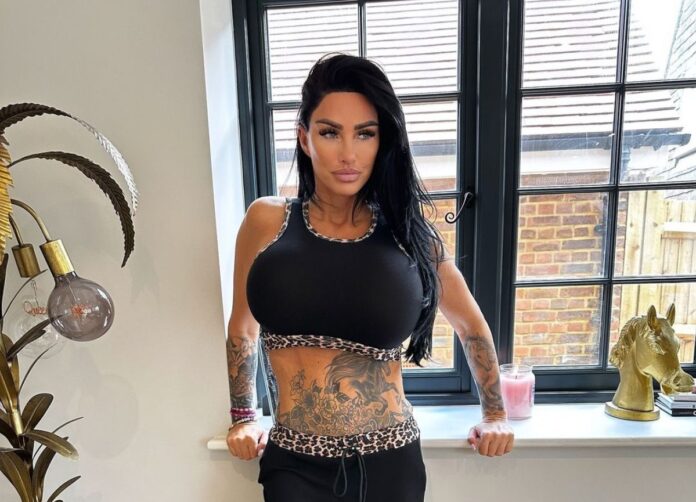Katie Price in her Instagram in June 18