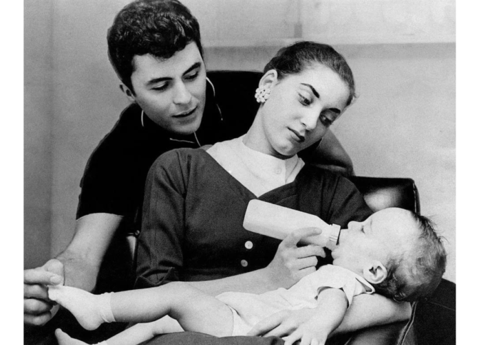 A Complex Father-Son Relation Between James Darren and Jim Moret James Darren, Gloria Terlitsky and Jim Moret in the mid-50s