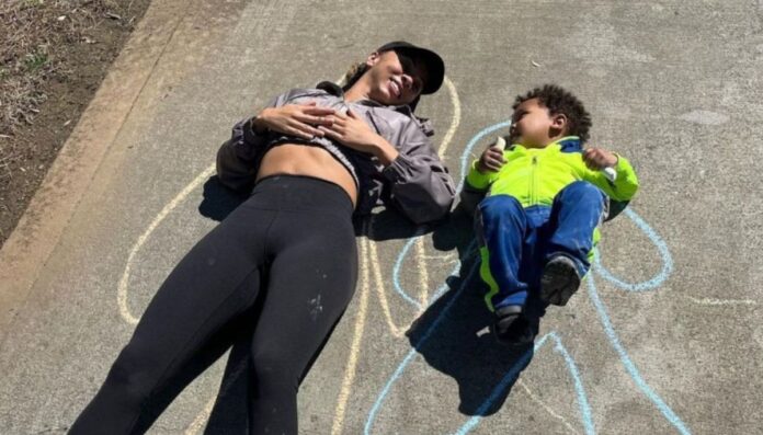 Brittany-Renner-With-Her-Child Brittany Renner's Conversion To Islam Has Her Questioning How She Will Take Care Of Her Child