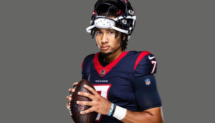 C.J. Stroud, a NFL quarterback for the Houston Texans C.J. Stroud, a NFL quarterback for the Houston Texans