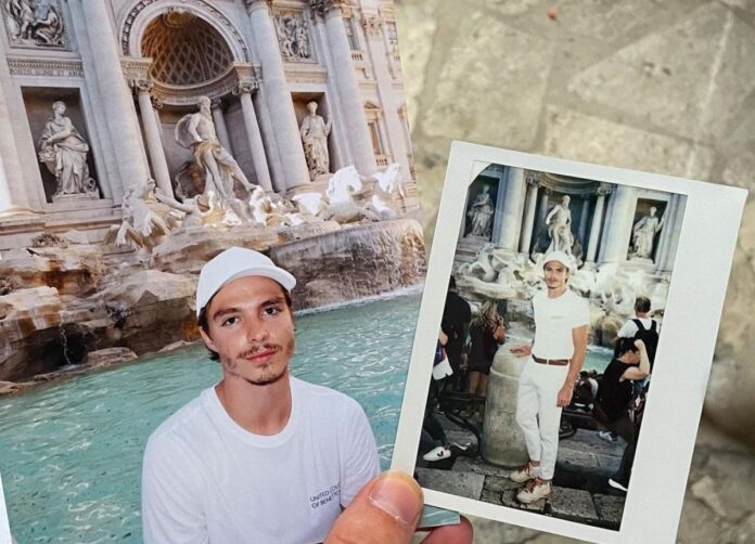 Nicholas Chavez on his trip to Italy (Source Instagram) Nicholas Chavez on his trip to Italy (Source Instagram)