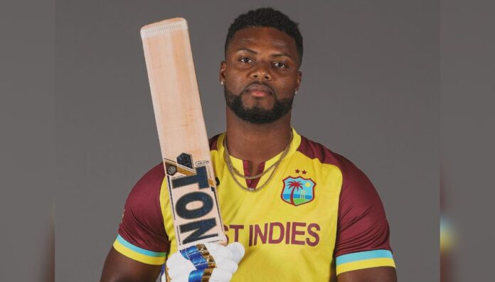 Romario Shepherd, a Guyanese cricketer Romario Shepherd, a Guyanese cricketer